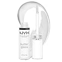 NYX PROFESSIONAL MAKEUP Butter Gloss, Non-Sticky Lip Gloss - Sugar Glass ,Clear Beauty & Personal Care NYX PROFESSIONAL MAKEUP