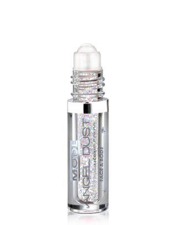 Mode Angel Dust Roll On Glitter Electric Rainbow - Iridescent Confetti Sparkling High Performance 3D Loose Glitters for Face and Body, Spill Proof Beauty & Personal Care Mode Cosmetics