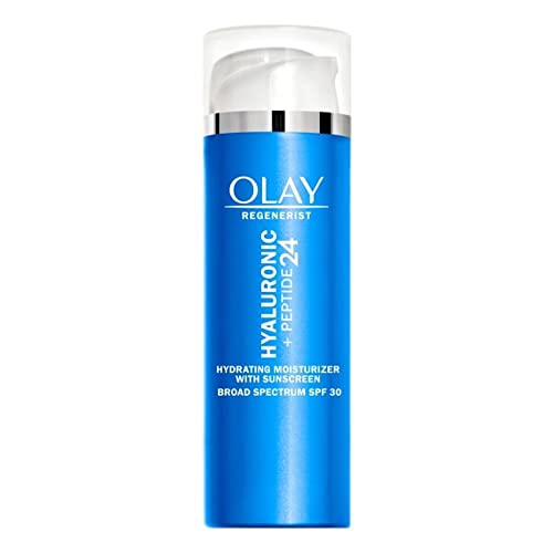 Olay Regenerist Hyaluronic + Peptide 24 Face Moisturizer, Fragrance-Free, SPF 30, 1.7 oz Beauty & Personal Care Olay