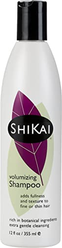 ShiKai Volumizing Shampoo (12 oz) | Rich in Botanical Ingredients | Adds Volume, Moisture & Texture to Fine or Thin Hair | Extra Gentle Cleansing
