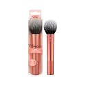 Real Techniques Ultra Plush Powder Makeup Brush, For Setting Powder, Bronzer, & Blush, Sheer, Buildable Coverage, Large, Fluffy Powder Brush, Vegan Beauty & Personal Care Real Techniques