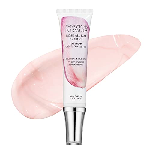 Physicians Formula Rosé All Day To Night Eye Cream, Dark Circles, Puffiness, Bags Under Eyes, Wrinkles | Dermatologist Tested, Clinicially Tested Beauty & Personal Care Physicians Formula