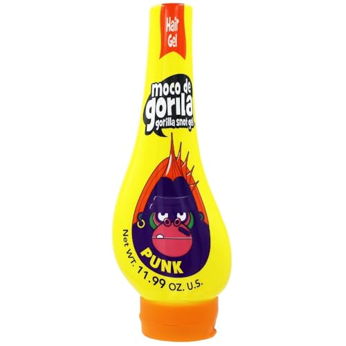 Moco de Gorila Punk Hair Gel | Indestructible Hair Styling Gel for Extreme Long-lasting Hold, Gorilla Snot Gel is the Ultimate Hair Gel to create any Beauty & Personal Care Moco de Gorila