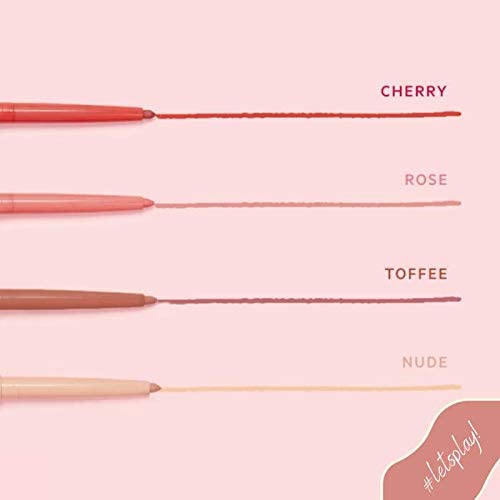 FLOWER BEAUTY Petal Pout Lip Liner Smooth Creamy Lip Liner with Pigment Rich Color Prevents Feathering of Lip Color Comes with Builtin Sharpener Beauty & Personal Care FLOWER