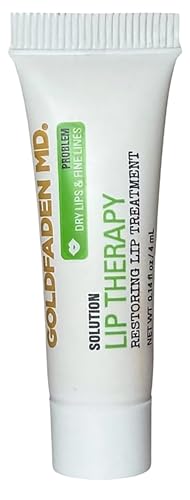 Goldfaden MD Lip Therapy - Restoring Lip Treatment - w/Peptides, Hyaluronic Acid, Fruit Berry Wax, Borage Oil, Rose Hip Oil & Vitamin E - Nourishes Beauty and Personal Care GOLDFADEN MD