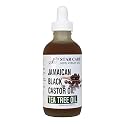 STAR CARE Extra Strength Jamaican Black Castor Oil (with Tea Tree Oil) for Hair Growth (4oz) - 100% Virgin JBCO Infused with Biotin & Niacin - Scalp Beauty & Personal Care STAR CARE