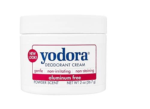 Yodora Non-irritating Deodorant Cream - 2 Oz (Pack of 5) Beauty and Personal Care Yodora