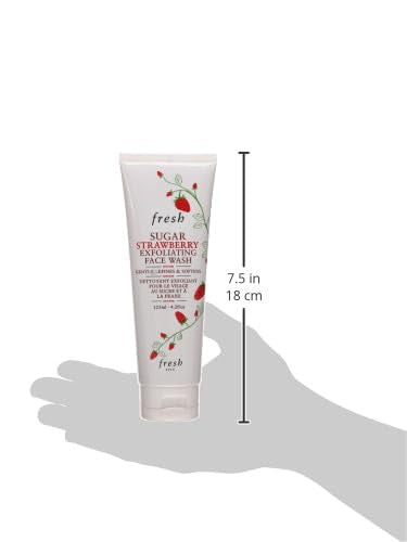 Fresh Sugar Strawberry Exfoliating Face Wash Cleanser Women 4.2 oz Beauty & Personal Care Fresh