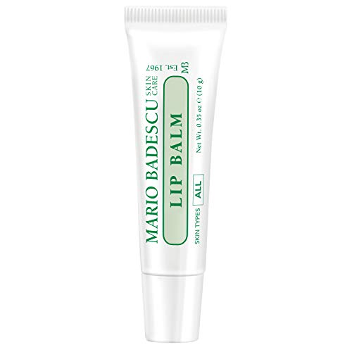 Mario Badescu Moisturizing Original Lip Balm for Dry Cracked Lips, Infused with Coconut Oil and Shea Butter, Ultra-Nourishing Lip Care Moisturizer Beauty & Personal Care Mario Badescu