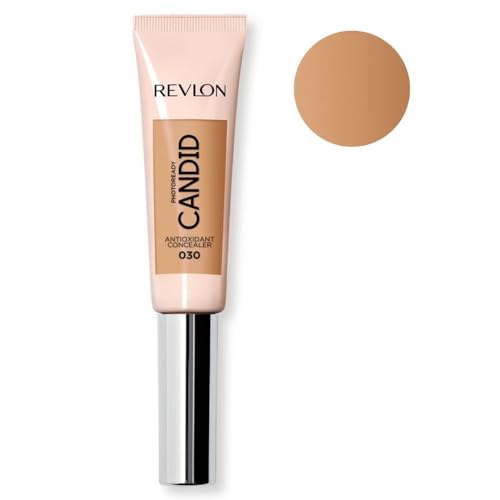 Concealer Stick by Revlon, PhotoReady Candid Face Makeup with Anti-Pollution & Antioxidant Ingredients, Longwear Medium-Full Coverage Infused Beauty & Personal Care REVLON