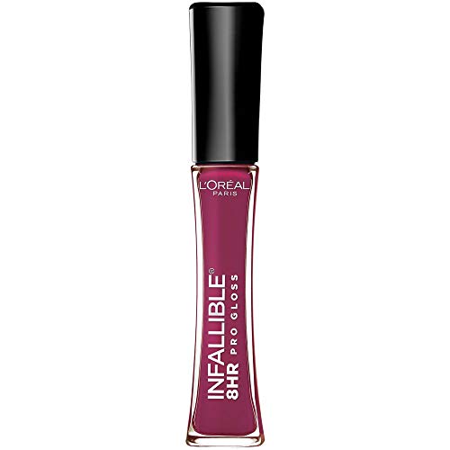 L’Oreal Paris Makeup Infallible 8 Hour Hydrating Lip Gloss, Undeniable Mauve, 0.21 Fl Oz Beauty & Personal Care L'Oreal Paris