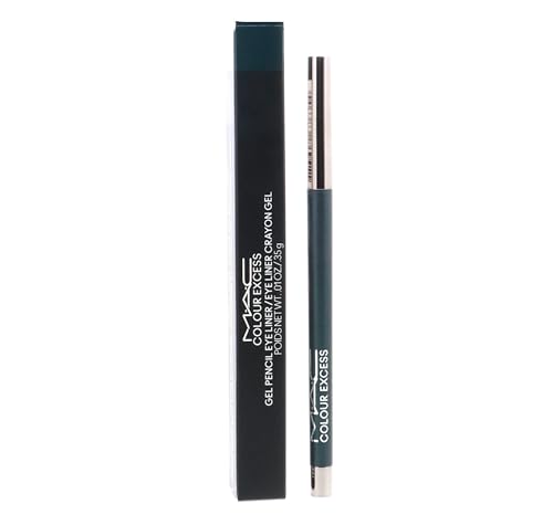 MAC Colour Excess Gel Pencil Eye Liner - Hell-Bent (Black With Multi-Colored Pearls) - .01 oz / .35 g Beauty & Personal Care MAC
