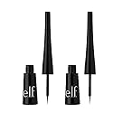 e.l.f. Expert Liquid Liner, High-Pigmented, Extra-Fine Liquid Eyeliner For Precise Definition, Long-Lasting, Vegan & Cruelty-Free, Jet Black, 0.14 oz Beauty & Personal Care e.l.f.
