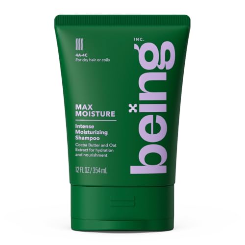 being MAX MOISTURE Intense Moisturizing Shampoo with Cocoa Butter and Oat Extract, 12 fl oz