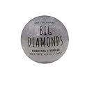 Big Diamonds Charcoal & Vanilla Bath Bomb Beauty & Personal Care Onyx Bathhouse