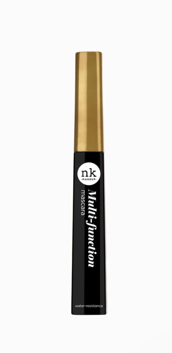 Nicka K New York, Liquid Mascara, Black, Water-Resistant