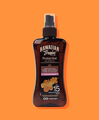 Hawaiian Tropic SPF15 Protective Dry Spray Oil Beauty & Personal Care Hawaiian Tropic