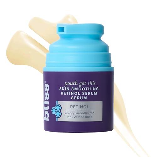 Bliss Retinol Serum Youth Got This Advanced Anti-Aging Formula - Reduces Fine Lines & Wrinkles - Dermatologist-Tested - Clinically Proven Results Beauty & Personal Care Bliss