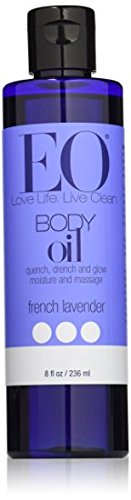 EO Botanical Body Oil, French Lavender, Massage + Moisturize, 8 Ounce Beauty & Personal Care EO