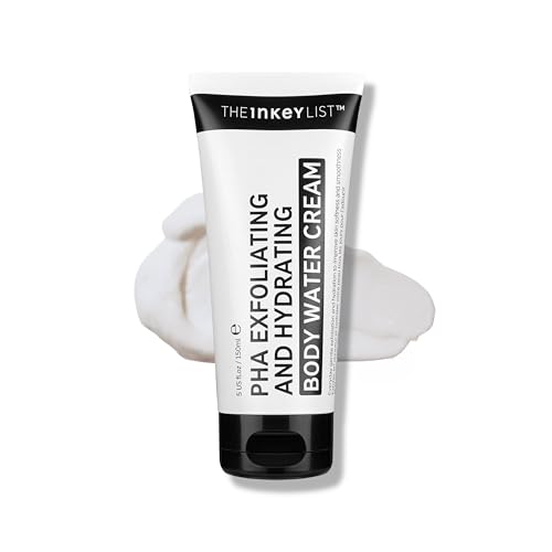 The INKEY List PHA Body Water Cream 5fl oz/150ml, Ultimate 2-in-1 Moisturiser For Exfoliation & Hydration, For Smoother & Brighter and More Beauty and Personal Care The INKEY List