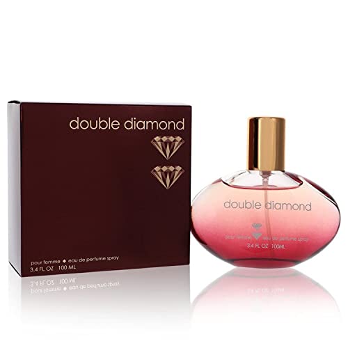 3.4 oz eau de parfum spray nice choise for you double diamond perfume eau de parfum spray perfume for women {Convenient shopping}, AXCG887913 Beauty & Personal Care NC