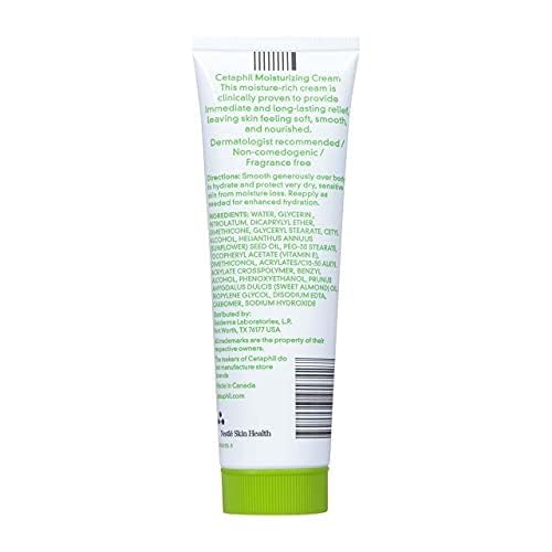 Cetaphil Moisturizing Cream for Dry/Sensitive Skin, 3 Ounce (Pack of 2) Beauty & Personal Care Cetaphil