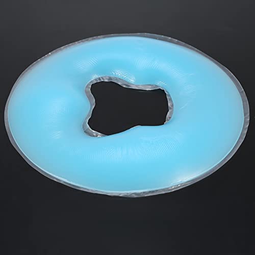 Ejoyous Silicone Face Pillow, Spa Reusable Face Rest Massage Overlay Relax Cushion Skin Care for SPA Beauty Salon Head Support(Sky Blue) Beauty and Personal Care Ejoyous