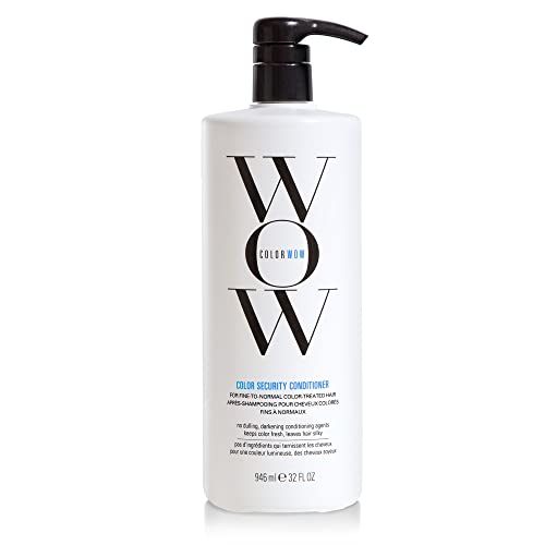 COLOR WOW Color Security Conditioner for Fine to Normal Hair, 32 fl oz - Weightless hydration for fine, thin, fragile hair, Nourishes + adds shine Beauty and Personal Care COLOR WOW Default Title