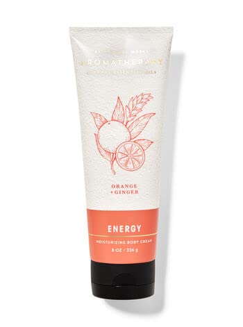 Bath and Body Works Aromatherapy Energy Body Cream - Orange Ginger, 8 Ounce Beauty & Personal Care Bath & Body Works