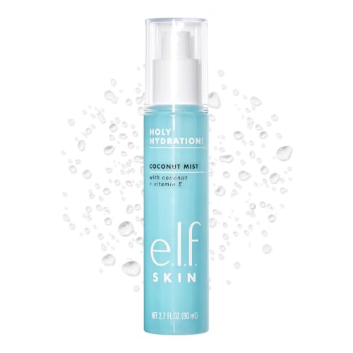 e.l.f. SKIN Holy Hydration! Hydrating Coconut Mist, Refreshes, Soothes & Invigorates Skin, Tropical Scent, 2.7 Fl Oz (Pack of 1) Beauty and Personal Care e.l.f. Default Title