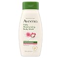 Aveeno Daily Moisturizing Body Wash with A Shea Butter Berry Scent & Soothing Prebiotic Oat, Provides Long-Lasting Hydration for Sensitive Skin Beauty & Personal Care Aveeno