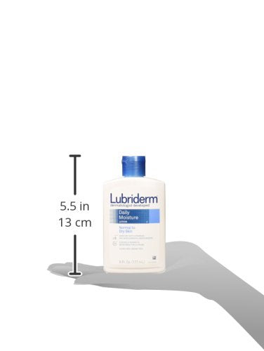 Lubriderm Daily Moisture Lotion for Normal to Dry Skin, 6 fl oz (177 ml) Beauty & Personal Care Lubriderm