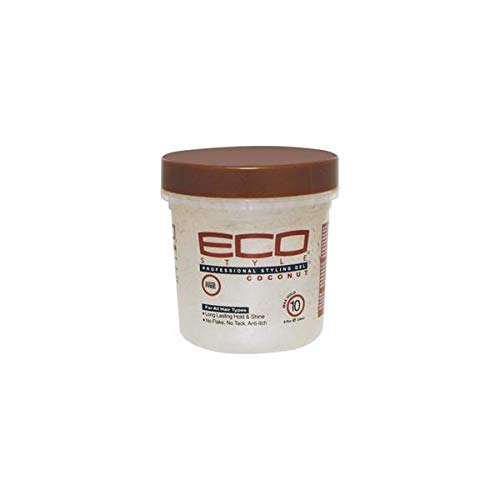 Eco Styling Gel Coconut Brown 8 oz,Pack of 2 Beauty & Personal Care NVEY BABY