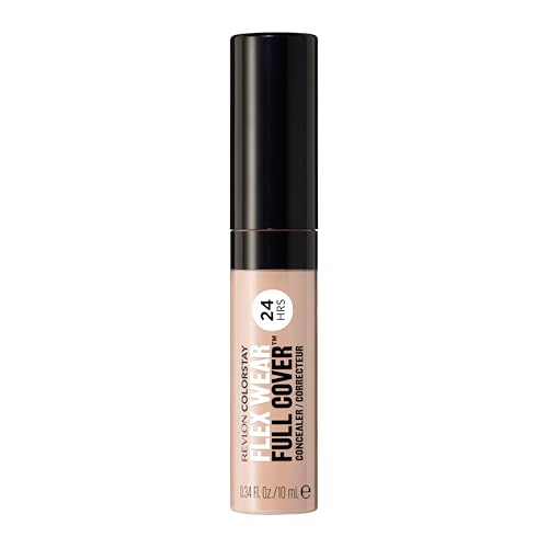 Revlon ColorStay Flex Wear, Full Cover Non-Creasing Concealer, Infused with Hyaluronic Acid & Vitamin E, Flexible Longwear, 010 Vanilla, 0.34 Fl Oz Beauty & Personal Care REVLON