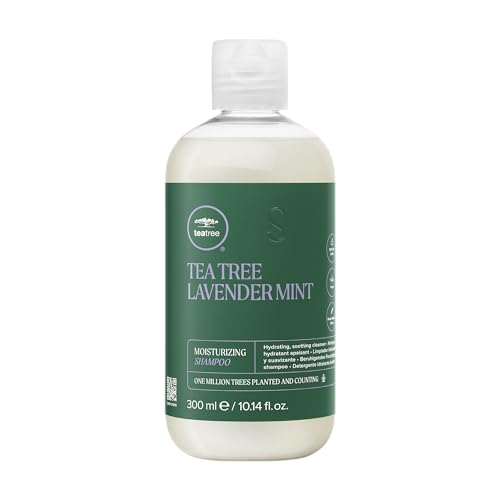 Tea Tree Lavender Mint Moisturizing Shampoo, Hydrates + Soothes, For Coarse + Dry Hair, 10.14 fl. oz. Beauty & Personal Care Tea Tree