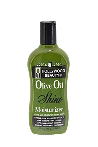 Hollywood Beauty oil, olive, shine moisturizer, White, 2 Fl Oz Beauty & Personal Care Hollywood Beauty