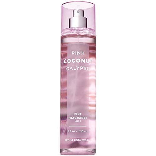 Bath and Body Works PINK COCONUT CALYPSO Fine Fragrance Mist 8 Fluid Ounce (2018 Edition) Beauty & Personal Care Bath & Body Works