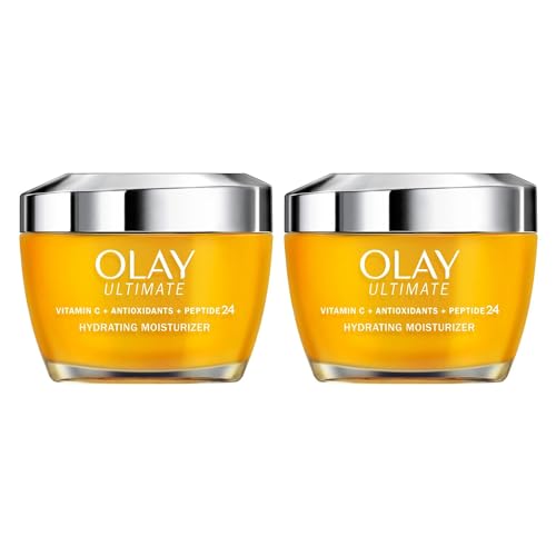 Olay Ultimate Vitamin C + Antioxidants + Peptide 24 Moisturizer, 1.7 Oz (2 Pack) Beauty & Personal Care Olay