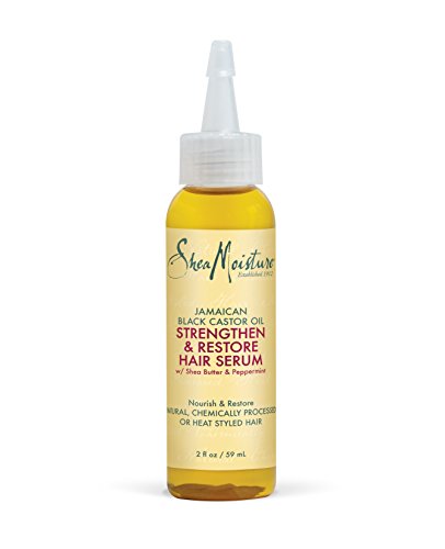 Sheamoisture Hair Serum Oil for Damaged Hair Jamaican Black Castor Oil Hair Oil with Shea Butter 2 oz Beauty & Personal Care SheaMoisture