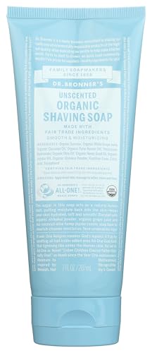 Dr. Bronner's Magic Organic Shaving Soap Gel Unscented 7 fl oz Beauty & Personal Care Dr. Bronner's