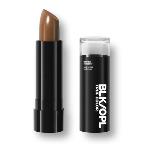 BLK/OPL Flawless Perfecting Concealer, Long-Lasting Face Concealer Stick with Buildable Coverage for Dark Spots, Blemishes & Scars - Creamy Color