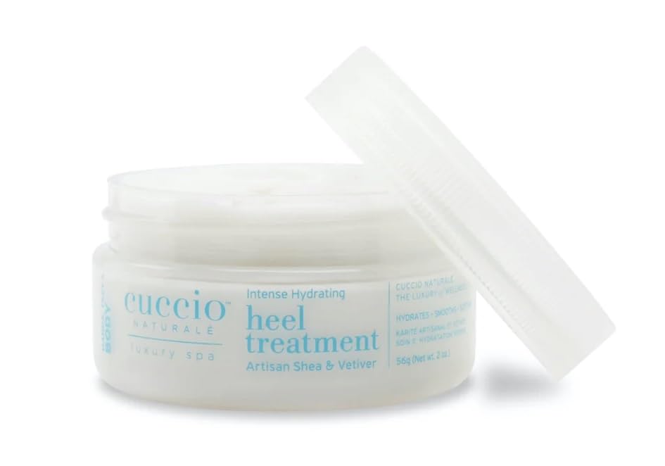 Cuccio Pedicure Hydrating Heel Treatment - Intensive Moisturizer with Argan Oil and Urea for Dry, Cracked Heels, Non-Greasy, Fast-Absorbing Beauty & Personal Care Cuccio