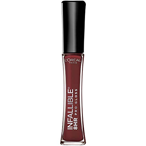 L’Oreal Paris Makeup Infallible 8 Hour Hydrating Lip Gloss, Raisin, 0.21 Fl Oz Beauty & Personal Care L'Oreal Paris