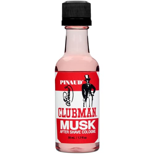 Clubman Musk After Shave Lotion, Cools, Tones, Refreshes Skin After Shaving, 1.7 oz Beauty and Personal Care Clubman