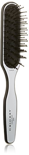 Cricket Visage 390 Sculpting Hair Brush - Anti-Static Nylon Bristles, Ultra-Soft Cushion Pad, Aluminum Finished Handle, Ideal for Styling Beauty & Personal Care Cricket