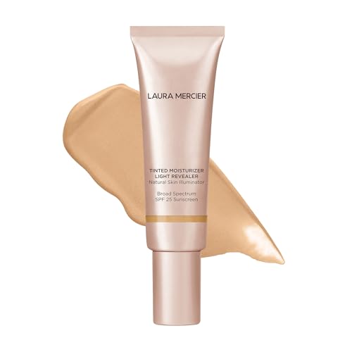 Laura Mercier Tinted Moisturizer Light Revealer Natural Skin Illuminator with SPF 25: All Day Hydration, Ultra-Sheer Coverage, Luminous & Radiant Beauty & Personal Care Laura Mercier