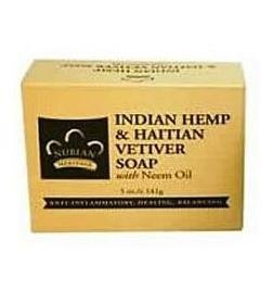 Nubian Heritage Soap Bar Indn Hmp Vetiver Beauty & Personal Care Nubian Heritage
