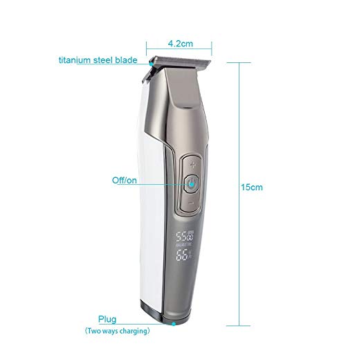 ZUIAI Professional Hair Clipper LCD Display Hair Trimmer for Barber Men DIY Cutter Electric Haircut Machine Beauty and Personal Care ZUIAI