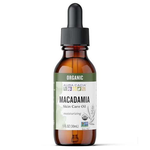 Aura Cacia Organic Skin Care, Protecting Macadamia Oil, 1 Fluid Ounce Beauty & Personal Care Aura Cacia