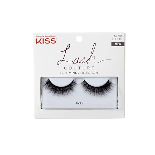 Kiss Lash Couture Faux Mink Gala Beauty & Personal Care KISS